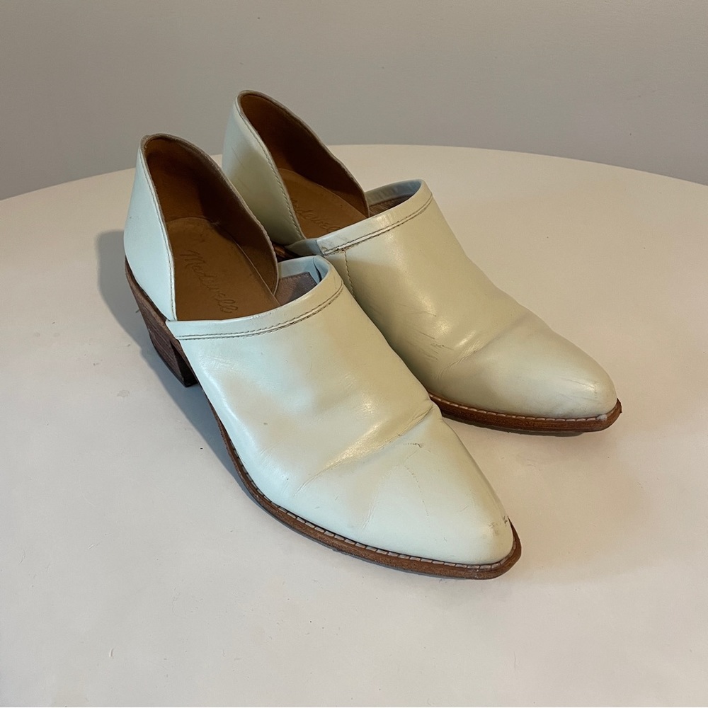Madewell Low Cut Bootie | Brady | Cream | 8M